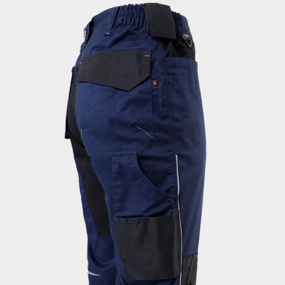 Pantaloni de lucru PRISMA SPANDEX BLEUMARIN/NEGRU / Stenso / Pantaloni, salopete, colanți