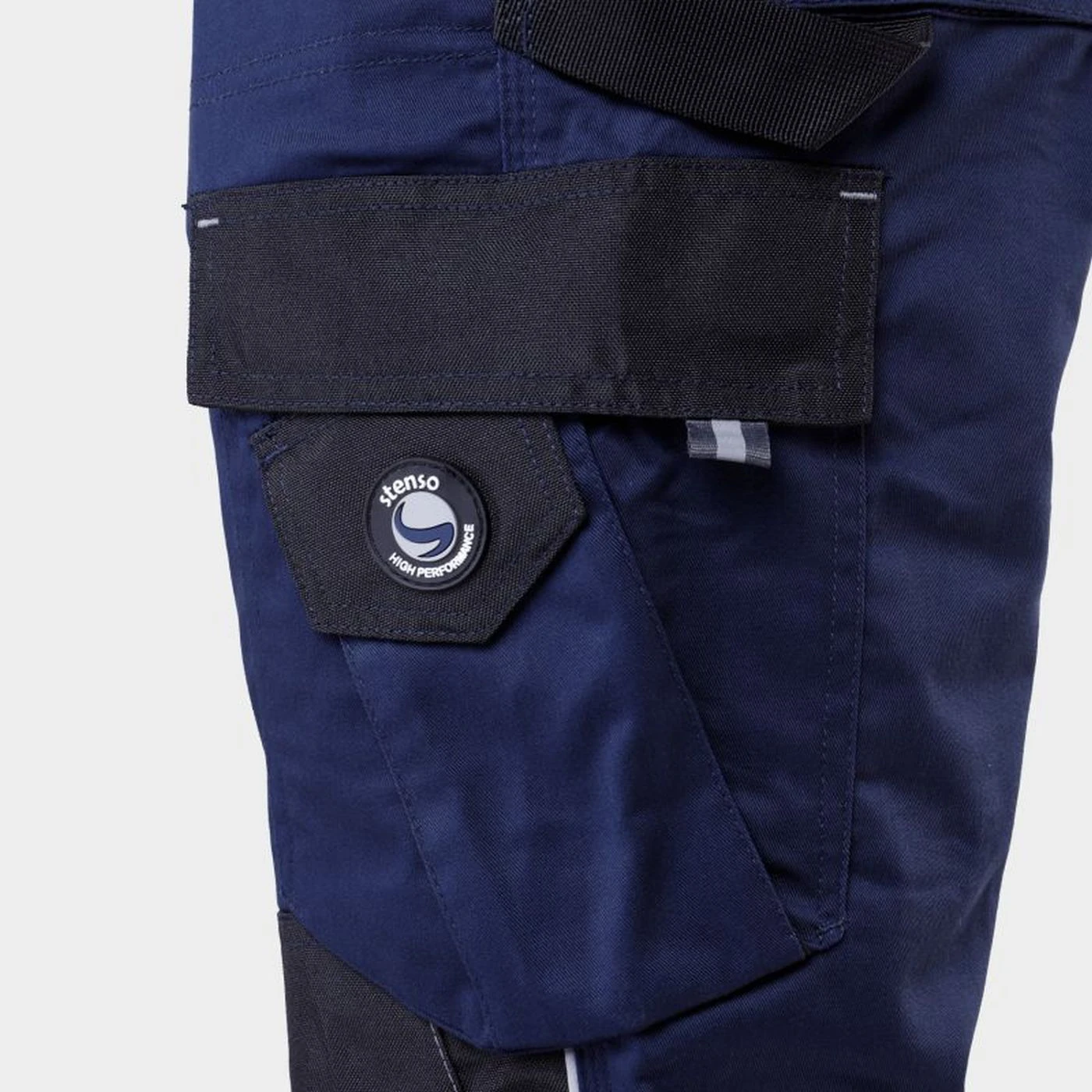 Pantaloni de lucru PRISMA SPANDEX BLEUMARIN/NEGRU / Stenso / Pantaloni, salopete, colanți