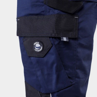 Pantaloni de lucru PRISMA SPANDEX BLEUMARIN/NEGRU / Stenso / Pantaloni, salopete, colanți