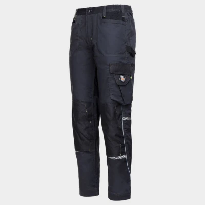 Pantaloni de lucru PRISMA SPANDEX GRI/NEGRU / Stenso / Pantaloni, salopete, colanți