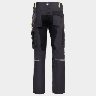 Pantalon de lucru PRISMA GRI/VERDE / Stenso / Pantaloni, salopete, colanți