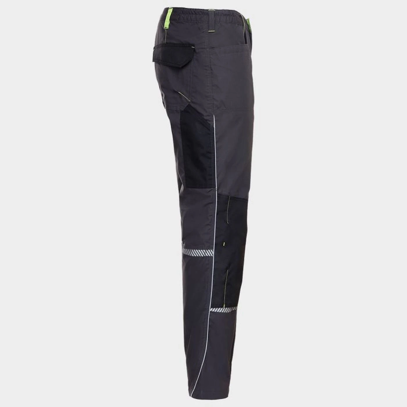Pantalon de lucru PRISMA GRI/VERDE / Stenso / Pantaloni, salopete, colanți