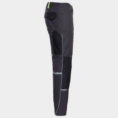 Pantalon de lucru PRISMA GRI/VERDE / Stenso / Pantaloni, salopete, colanți