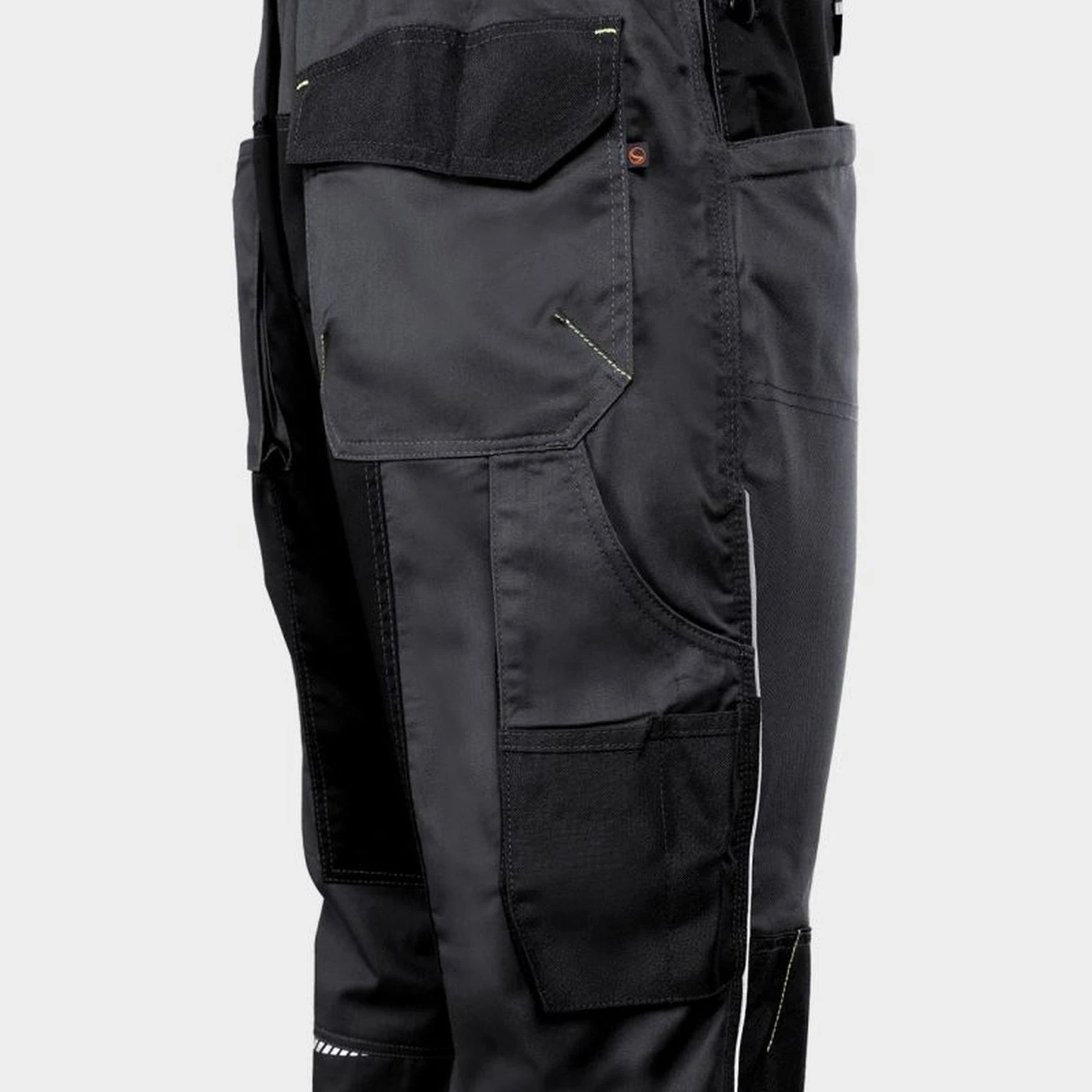 Salopetă de lucru PRISMA SPANDEX GRI/NEGRU / Stenso / Pantaloni, salopete, colanți