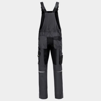 Salopetă de lucru PRISMA SPANDEX GRI/NEGRU / Stenso / Pantaloni, salopete, colanți