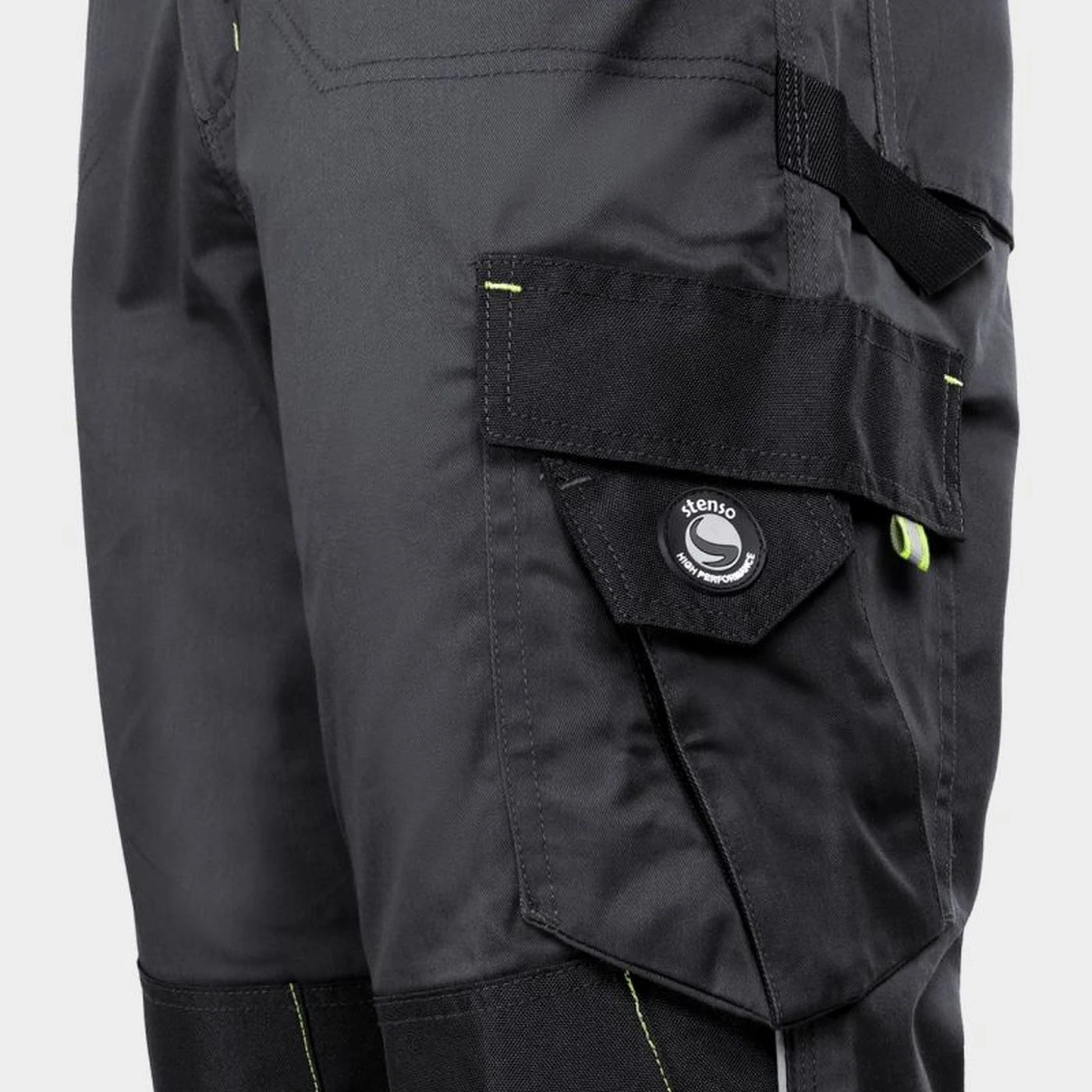 Salopetă de lucru PRISMA SPANDEX GRI/NEGRU / Stenso / Pantaloni, salopete, colanți