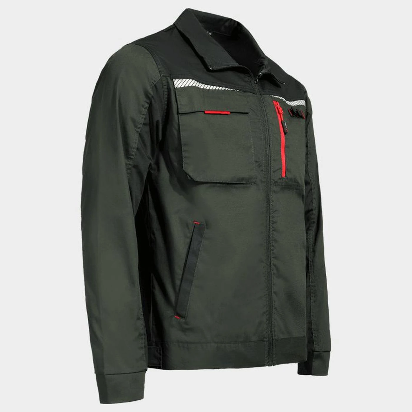 Jachetă de lucru PRISMA LIGHT STRETCH KAKI/NEGRU / Stenso / Jachete și geci