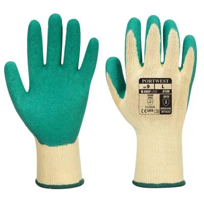 A100 - Mănuși Grip / Portwest / Mănuși de protecție din material textil impregnate