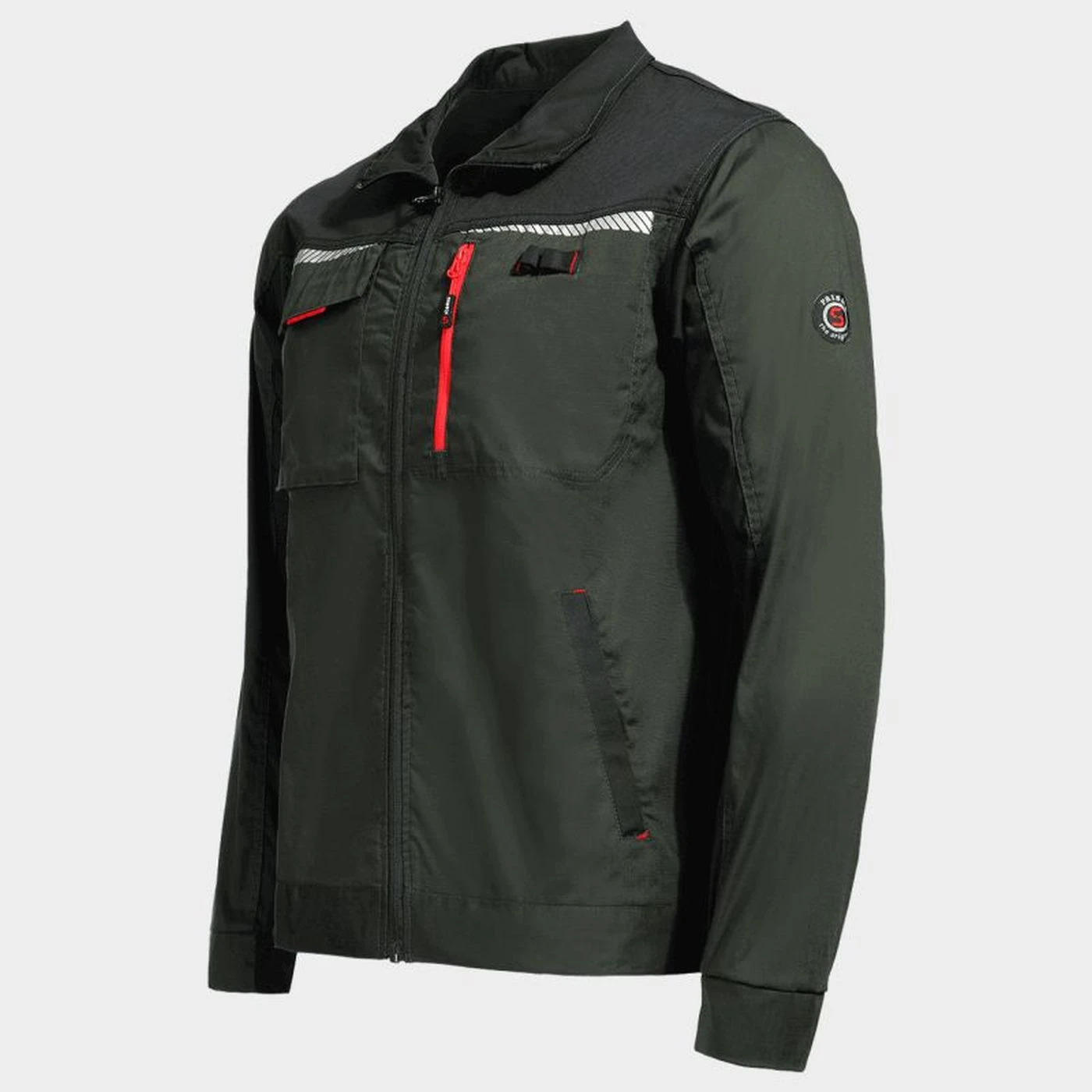 Jachetă de lucru PRISMA LIGHT STRETCH KAKI/NEGRU / Stenso / Jachete și geci