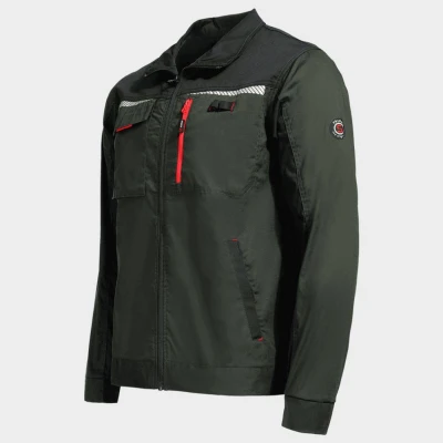 Jachetă de lucru PRISMA LIGHT STRETCH KAKI/NEGRU / Stenso / Jachete și geci