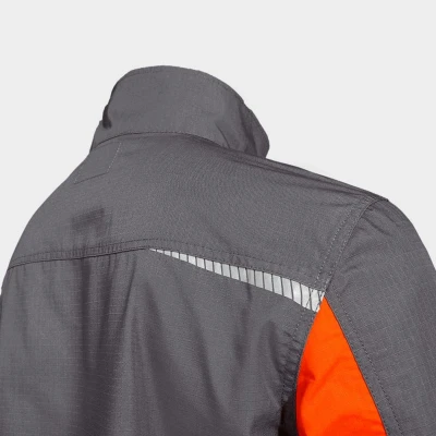 Jachetă de lucru PRISMA LIGHT STRETCH GRI/PORTOCALIU / Stenso / Jachete și geci