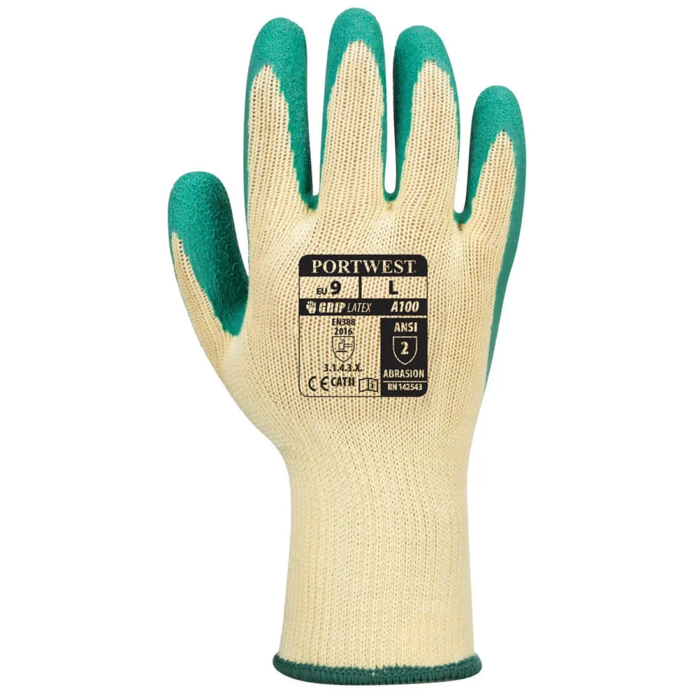 A100 - Mănuși Grip / Portwest / Mănuși de protecție din material textil impregnate