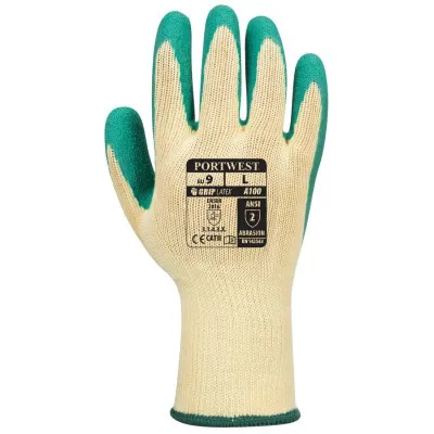 A100 - Mănuși Grip / Portwest / Mănuși de protecție din material textil impregnate