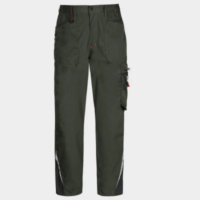 Pantaloni de lucru PRISMA LIGHT STRETCH KAKI/NEGRU / Stenso / Pantaloni, salopete, colanți