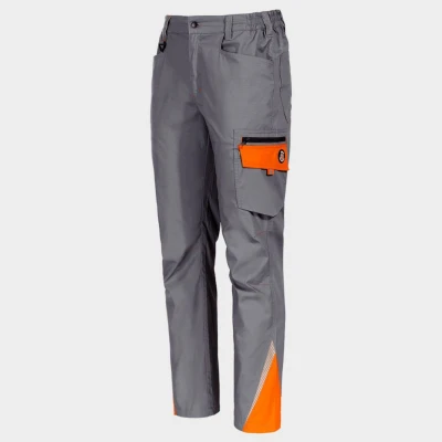 Pantaloni de lucru PRISMA LIGHT STRETCH GRI/PORTOCALIU / Stenso / Pantaloni, salopete, colanți
