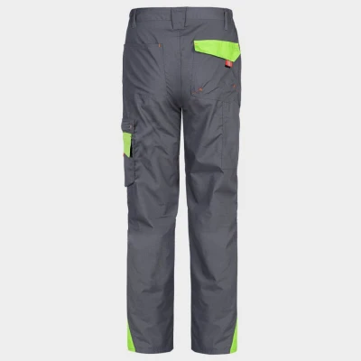 Pantaloni de lucru PRISMA LIGHT STRETCH GRI/VERDE / Stenso / Pantaloni, salopete, colanți