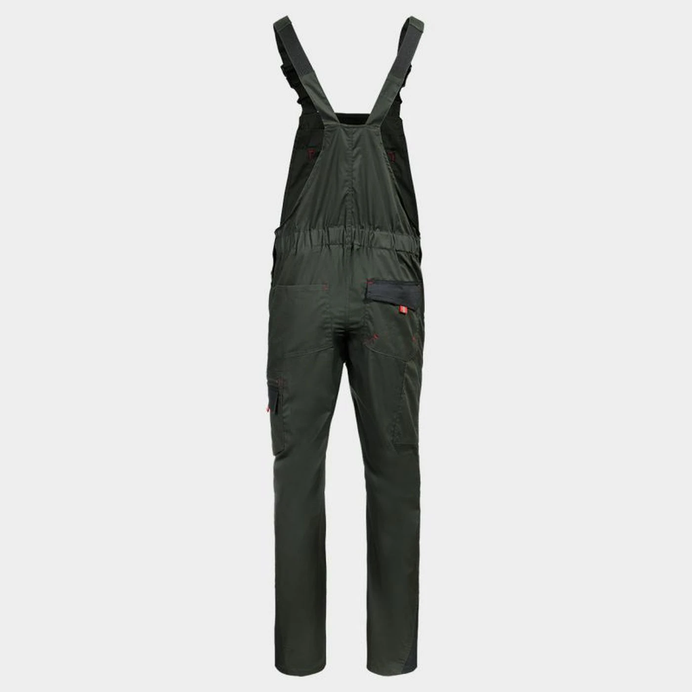 Salopetă de lucru PRISMA LIGHT STRETCH KAKI/NEGRU / Stenso / Pantaloni, salopete, colanți