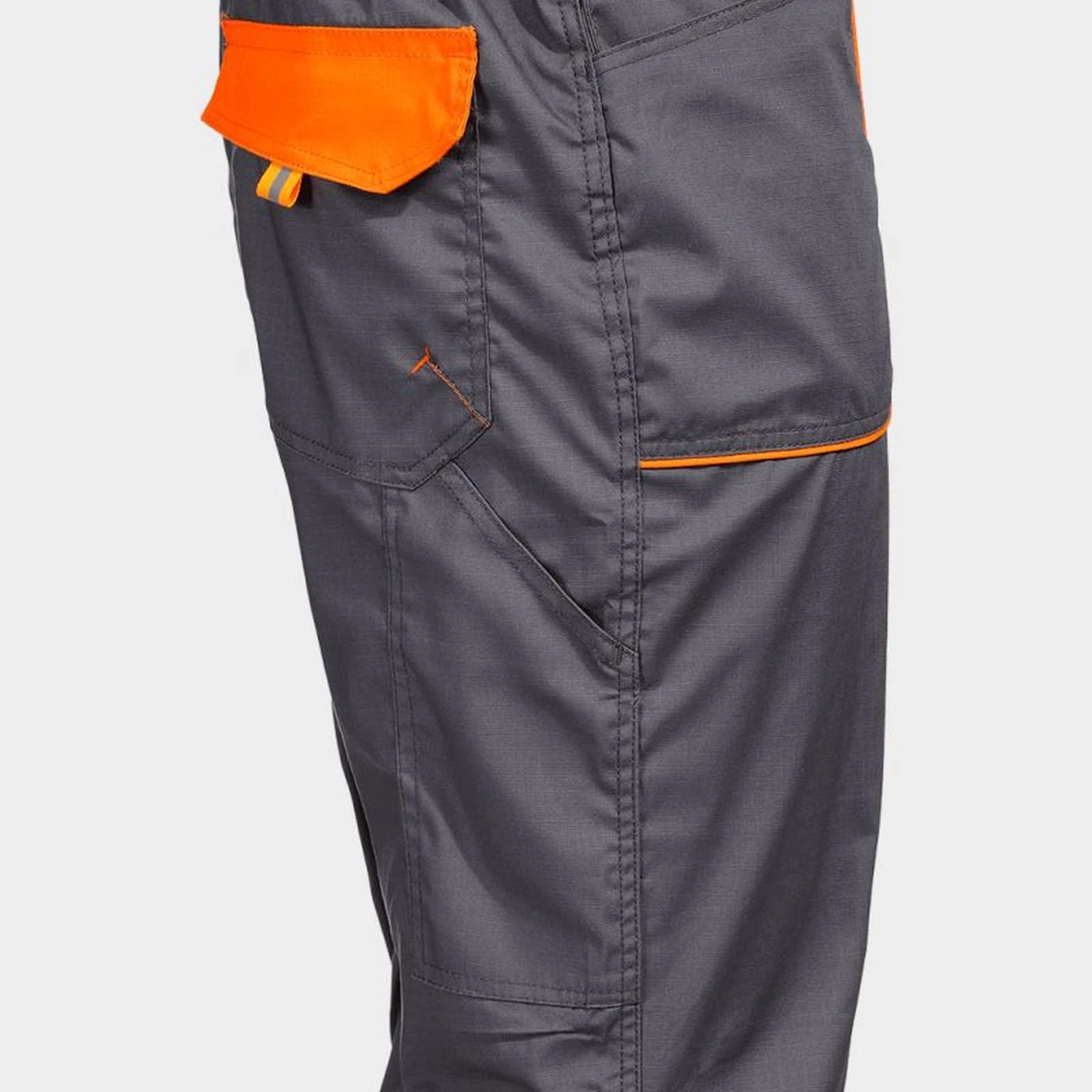 Salopetă de lucru PRISMA LIGHT STRETCH GRI/PORTOCALIU / Stenso / Pantaloni, salopete, colanți