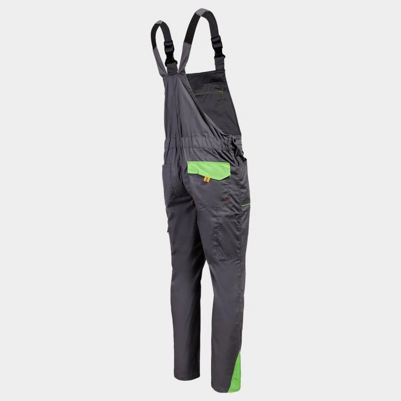 Salopetă de lucru PRISMA LIGHT STRETCH GRI/VERDE / Stenso / Pantaloni, salopete, colanți
