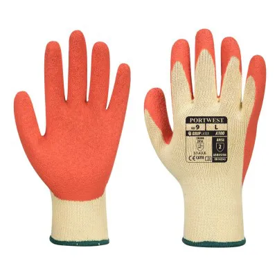 A100 - Mănuși Grip / Portwest / Mănuși de protecție din material textil impregnate