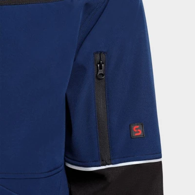 Jachetă softshell PRISMA SOFTSHELL 2.0 ALBASTRU NEGRU/ÎNCHIS / Stenso / Jachete și geci