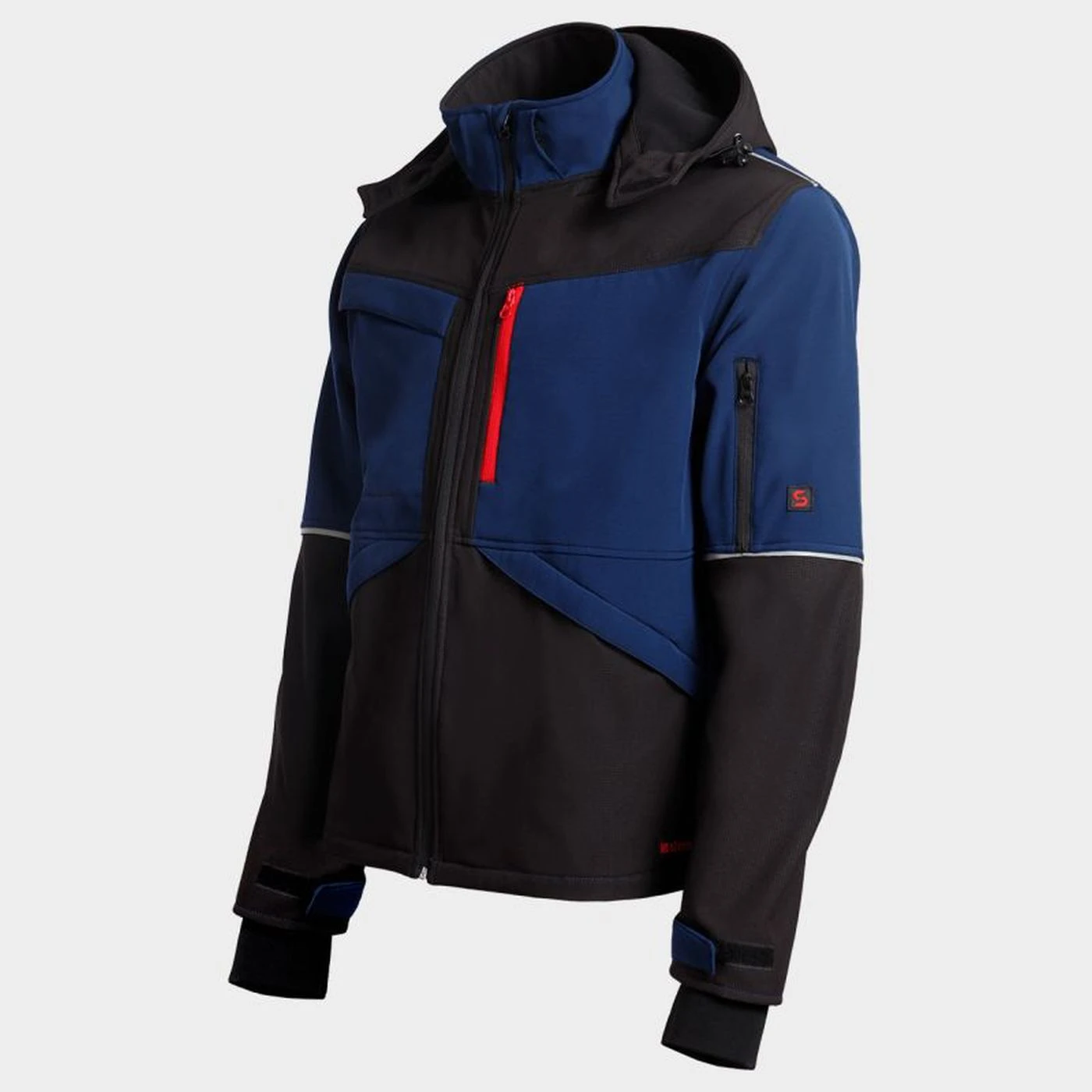 Jachetă softshell PRISMA SOFTSHELL 2.0 ALBASTRU NEGRU/ÎNCHIS / Stenso / Jachete și geci