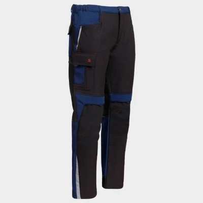 Pantaloni de lucru PRISMA SOFTSHELL 2.0 ALBASTRU NEGRU/ÎNCHIS / Stenso / Pantaloni, salopete, colanți