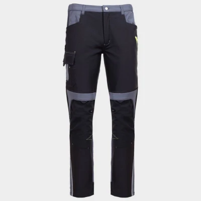 Pantaloni de lucru PRISMA SOFTSHELL 2.0 NEGRU/GRI / Stenso / Pantaloni, salopete, colanți