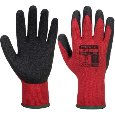 A100 - Mănuși Grip / Portwest / Mănuși de protecție din material textil impregnate
