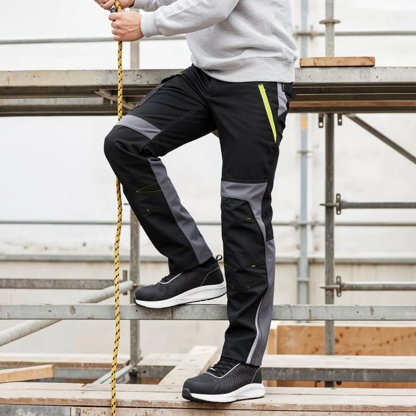 Pantaloni de lucru PRISMA SOFTSHELL 2.0 NEGRU/GRI / Stenso / Pantaloni, salopete, colanți