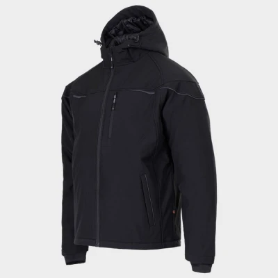 Jachetă PRISMA SOFTSHELL WINTER NEGRU / Stenso / Jachete și geci