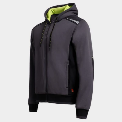 Hanorac PRISMA 2.0 GRAY/GREEN / Stenso / Hanorace, bluze softshell, polar și fleece