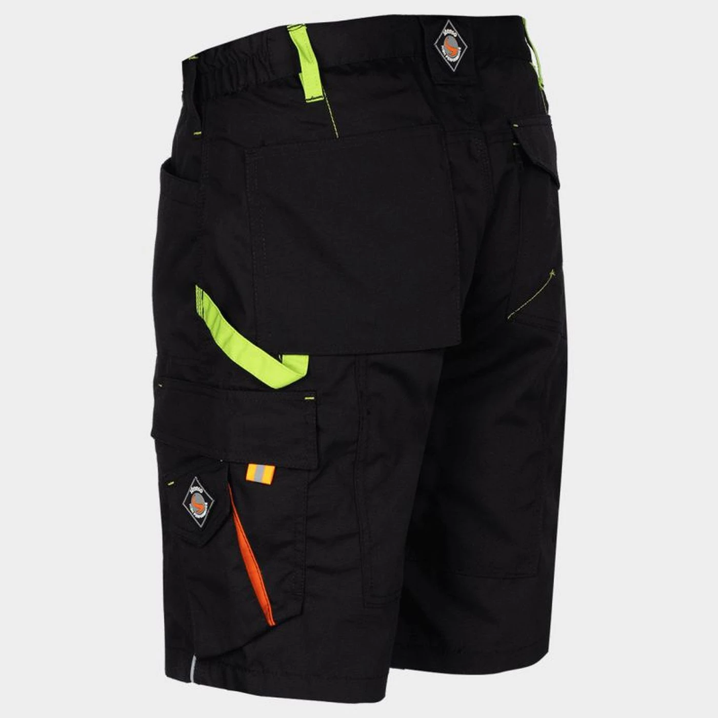 Pantaloni scurți de lucru PRISMA NEGRU / Stenso / Pantaloni scurți de lucru