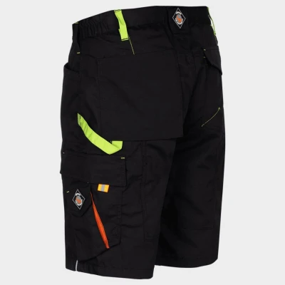 Pantaloni scurți de lucru PRISMA NEGRU / Stenso / Pantaloni scurți de lucru