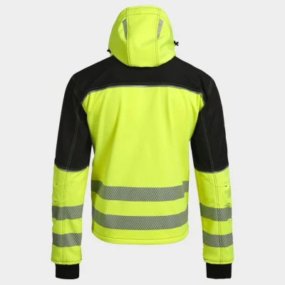 Jachetă softshell PRISMA 2.0 HV YELLOW/BLACK / Stenso / Jachete și geci