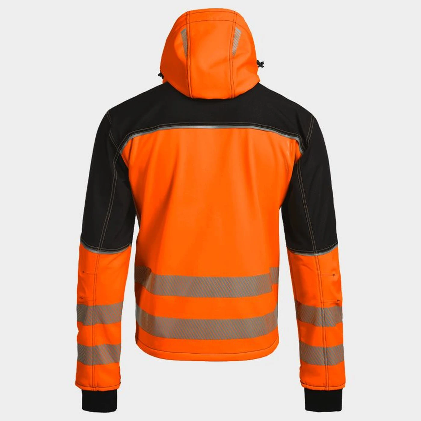 Jachetă softshell PRISMA 2.0 HV ORANGE/BLACK / Stenso / Jachete și geci