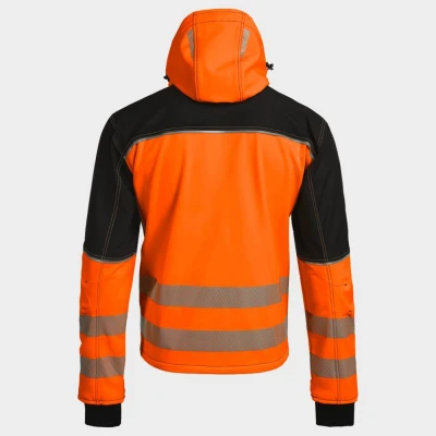 Jachetă softshell PRISMA 2.0 HV ORANGE/BLACK / Stenso / Jachete și geci