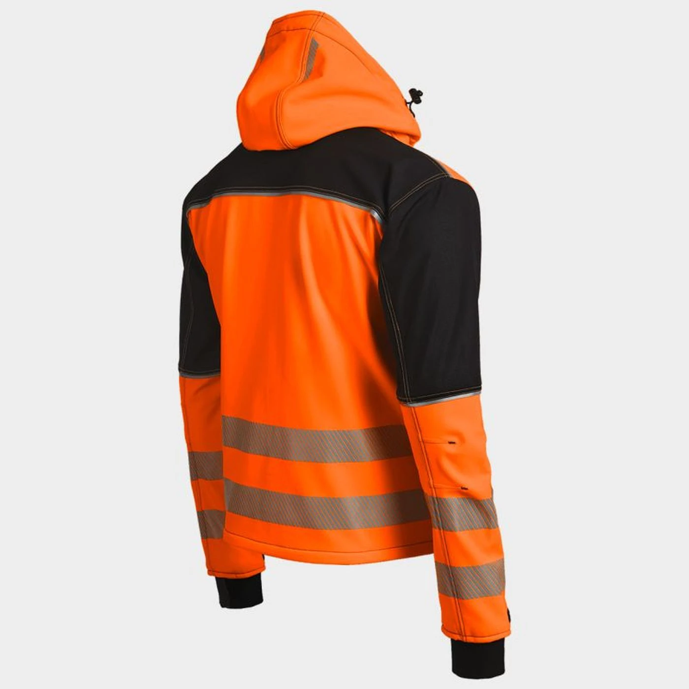 Jachetă softshell PRISMA 2.0 HV ORANGE/BLACK / Stenso / Jachete și geci