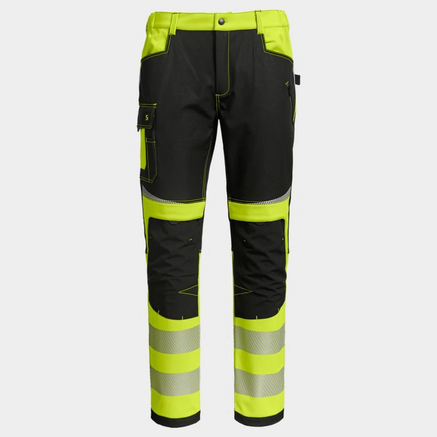 Pantaloni softshell PRISMA 2.0 HV YELLOW/BLACK / Stenso / Pantaloni, salopete, colanți