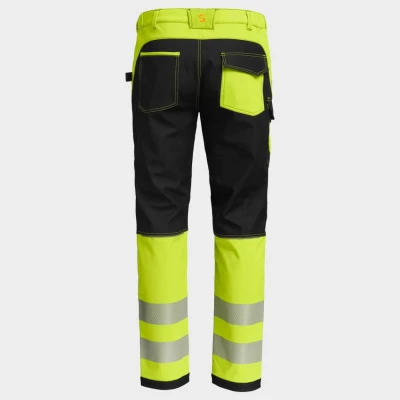 Pantaloni softshell PRISMA 2.0 HV YELLOW/BLACK / Stenso / Pantaloni, salopete, colanți
