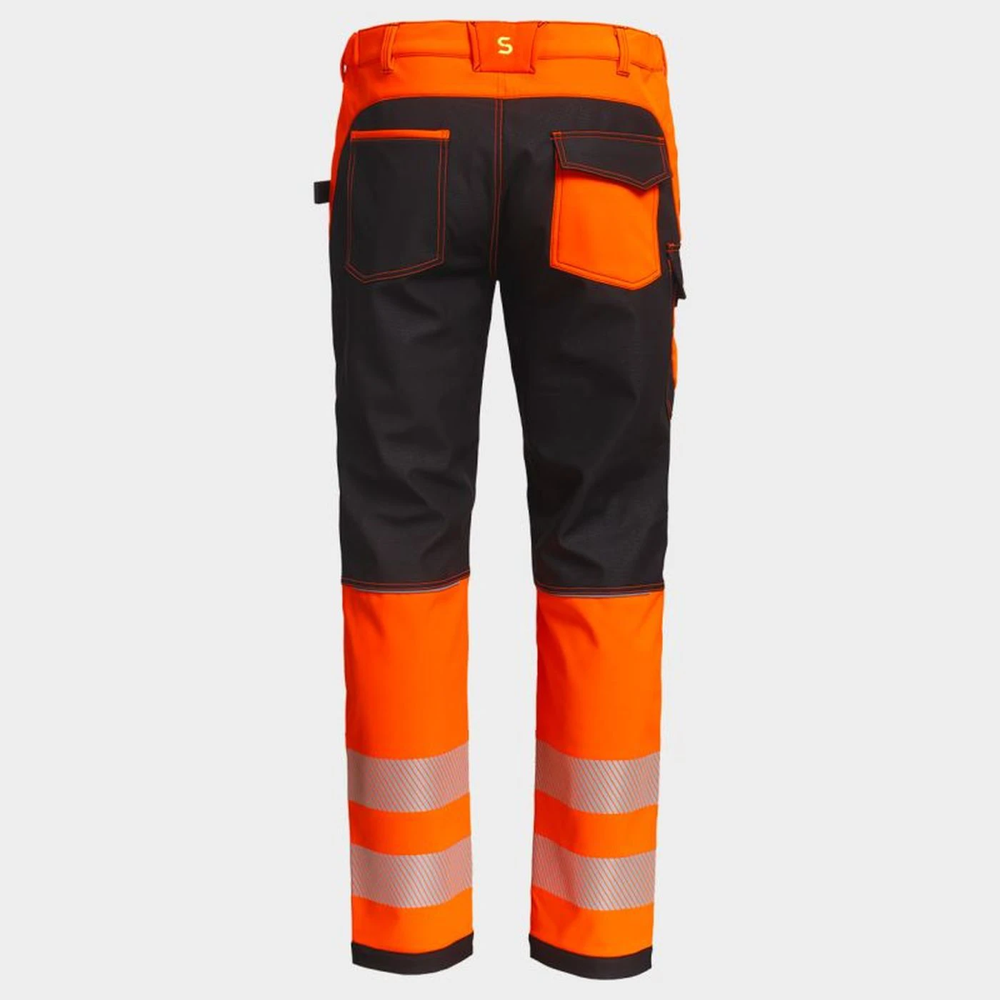 Pantaloni softshell PRISMA 2.0 HV ORANGE/BLACK / Stenso / Pantaloni, salopete, colanți