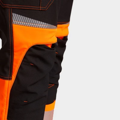 Pantaloni softshell PRISMA 2.0 HV ORANGE/BLACK / Stenso / Pantaloni, salopete, colanți