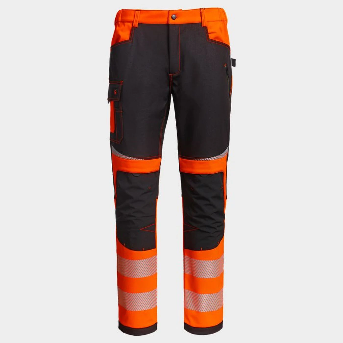 Pantaloni softshell PRISMA 2.0 HV ORANGE/BLACK / Stenso / Pantaloni, salopete, colanți