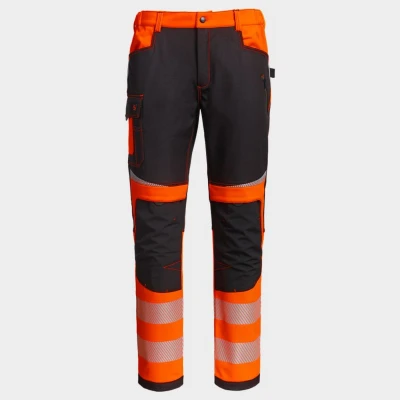 Pantaloni softshell PRISMA 2.0 HV ORANGE/BLACK / Stenso / Pantaloni, salopete, colanți