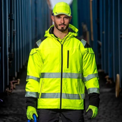 Jachetă softshell Signal PRISMA HV ORANGE / Stenso / Jachete și geci