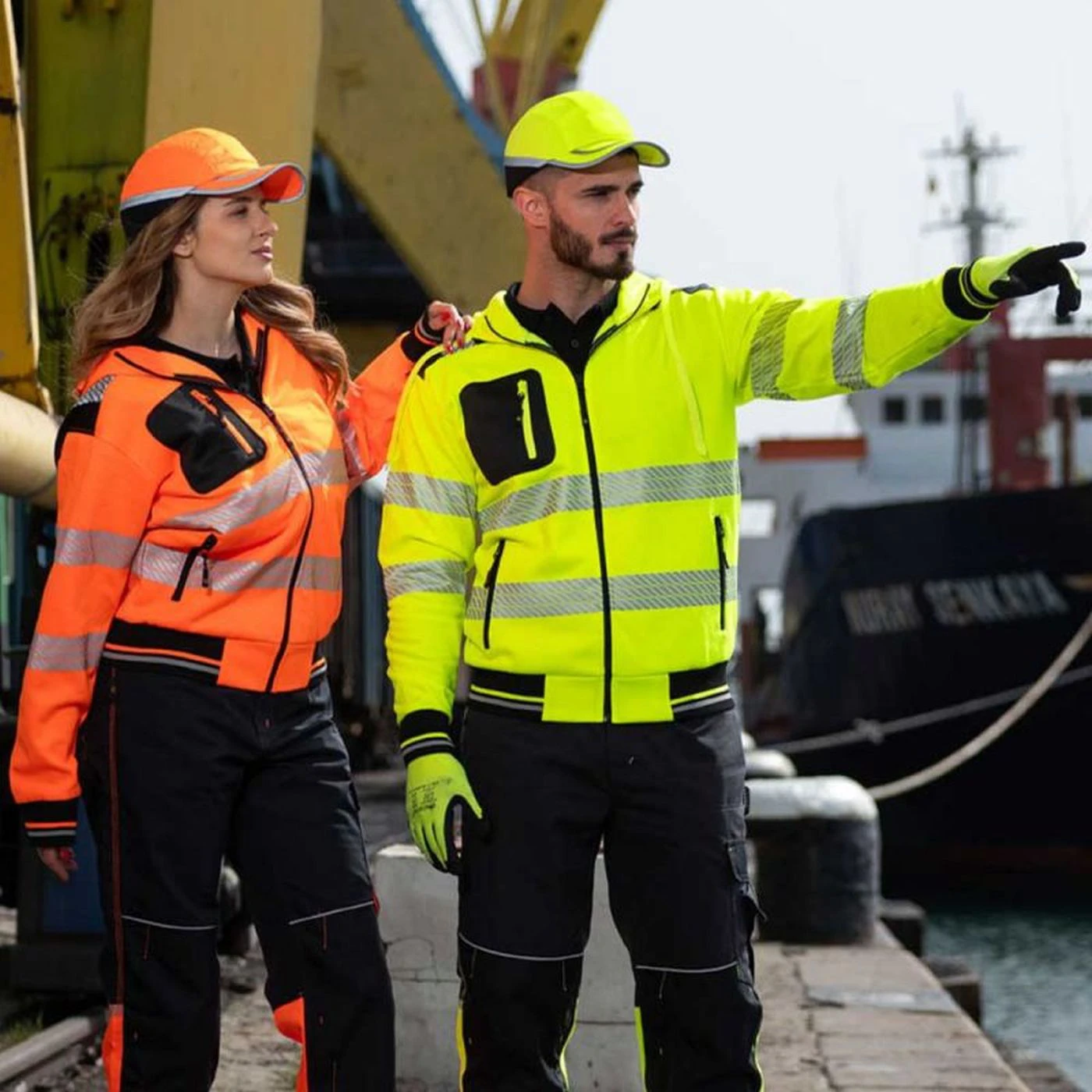 Hanorac reflectorizant PRISMA HV 2.0 ORANGE / Stenso / Hanorace, bluze softshell, polar și fleece