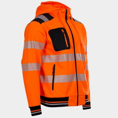 Hanorac reflectorizant PRISMA HV 2.0 ORANGE / Stenso / Hanorace, bluze softshell, polar și fleece