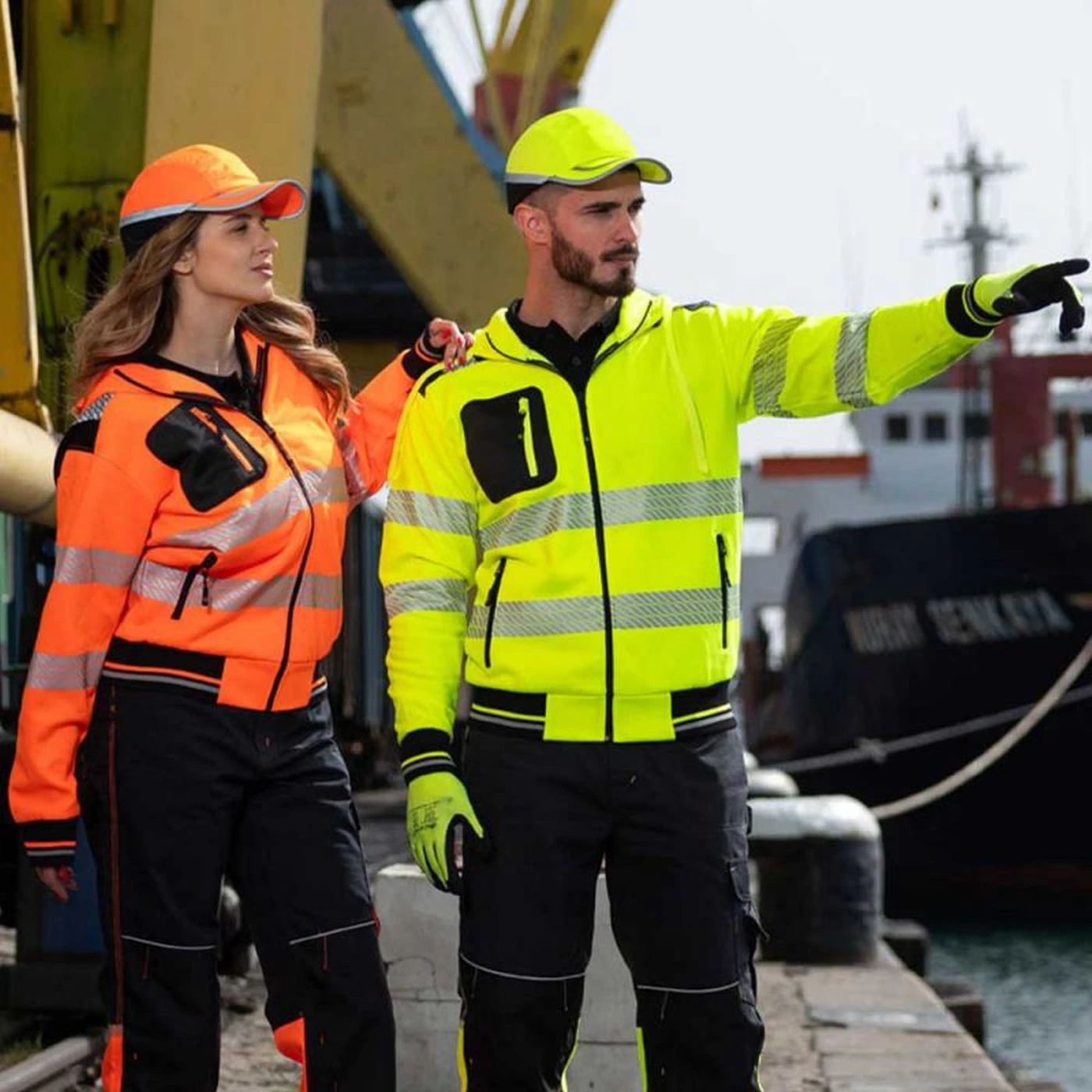 Hanorac reflectorizant PRISMA HV 2.0 GALBEN / Stenso / Hanorace, bluze softshell, polar și fleece