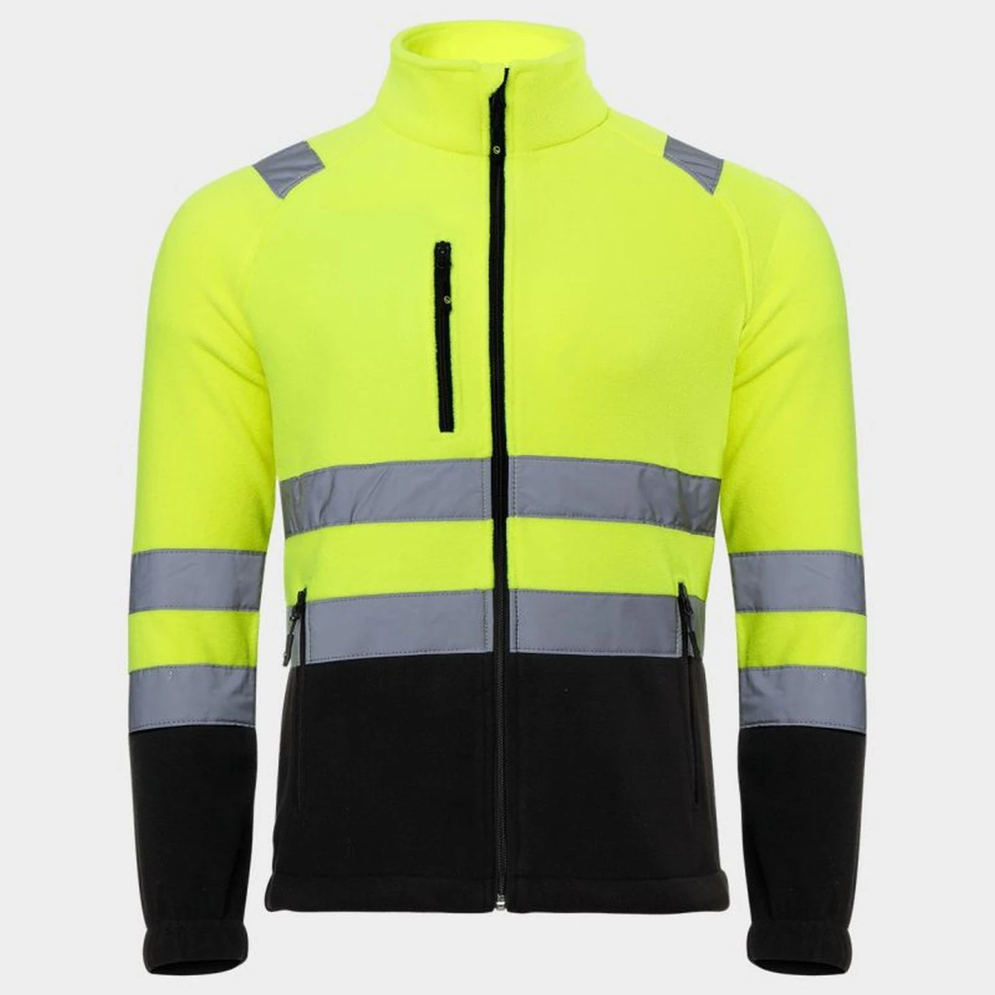 Hanorac reflectorizant PRISMA HV YELLOW FLEECE / Stenso / Hanorace, bluze softshell, polar și fleece