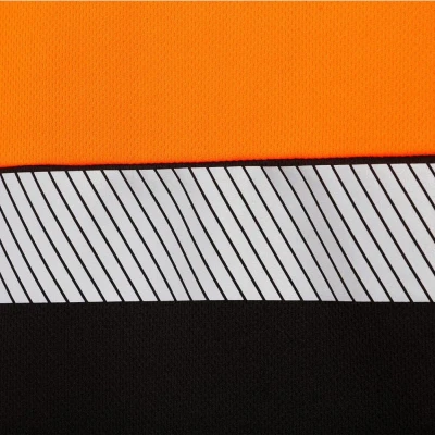 Tricou reflectorizant PRISMA HV PORTOCALIU/NEGRU / Stenso / Tricouri, bluze, cămăși
